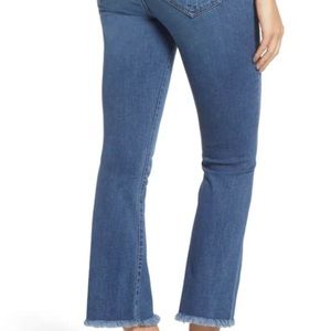 Womens Kensie Jeans straight with Fray Hem
